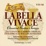 La Bella Vıv-M Vivace Karbon Klasik Gitar Teli (Medium) | Florokarbon Tizler Net Ses