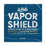 La Bella VSA1050 Vapor Shield Acoustic Guitar Strings, Extra Light Takım Tel Akustik Gitar Teli 010-050