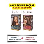 La Benedic Avantajlı Keratin Botox Onarıcı ve Düzleştirici Full Set (Koyu Renkli Saçlar Için)