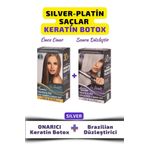La Benedic AVANTAJLI SILVER KERATİN BOTOX ONARICI VE DÜZLEŞTİRİCİ FULL SET (SILVER VE AÇIK SARI RENKLİ SAÇLAR)