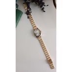 LA BOSS Vintage Minimal ROMA RAKAMLI OVAL TASARIM - Gold Renk KASA- GOLD RENK ÇELİK KORDON, Kadın Kol Saati