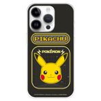 LA CASA DE LAS CARCASAS Cep telefonunuzu korumak için iPhone 15 Pro resmi Pokémon Pikachu Video Oyunu ile uyumlu kılıf Resmi Pokemon Lisansı ile Esnek Şeffaf Silikon Kılıf