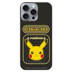 LA CASA DE LAS CARCASAS Cep telefonunuzu korumak için iPhone 16 Pro Max Resmi Pokémon Pikachu Video Oyunu ile uyumlu kılıf Resmi Pokemon Lisansı ile Esnek Şeffaf Silikon Kılıf