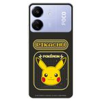 LA CASA DE LAS CARCASAS Cep telefonunuzu korumak için Xiaomi Redmi 13C - Poco C65 resmi Pokémon Pikachu Video Oyunu ile uyumlu kılıf Resmi Pokemon Lisansı ile Esnek Şeffaf Silikon Kılıf