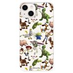 LA CASA DE LAS CARCASAS Disney Oyuncak Hikayesi Siluetleri iPhone 15 ile uyumlu kılıf Cep telefonunuzu korumak için Toy Story Resmi Lisanslı Şeffaf Silikon Kılıf