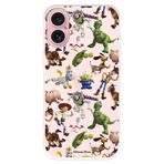 LA CASA DE LAS CARCASAS Disney Oyuncak Hikayesi Siluetleri iPhone 16 ile uyumlu kılıf Cep telefonunuzu korumak için Toy Story Resmi Lisanslı Şeffaf Silikon Kılıf
