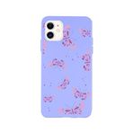 LA CASA DE LAS CARCASAS iPhone 11 için Kelebek Çizim Kılıfı [Esnek, Ultra İnce ve Dayanıklı] Silikon Kılıf [Benzersiz Tasarım] [Düşmeye Karşı Koruma]