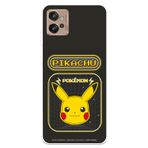 LA CASA DE LAS CARCASAS Kılıf Motorola Moto G32 ile uyumlu resmi Pokémon Pikachu video oyunu cep telefonunuzu korumak için Resmi Pokemon Lisansı ile Esnek Şeffaf Silikon Kılıf