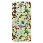 LA CASA DE LAS CARCASAS Kılıf Samsung Galaxy A24 5G ile uyumlu resmi Disney oyuncak bebek siluetleri cep telefonunuzu korumak için Toy Story Resmi Lisanslı Şeffaf Silikon Kılıf