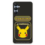 LA CASA DE LAS CARCASAS Kılıf Samsung Galaxy A25 5G ile uyumlu resmi Pokémon Pikachu video oyunu cep telefonunuzu korumak için Resmi Pokemon Lisansı ile Esnek Şeffaf Silikon Kılıf