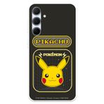 LA CASA DE LAS CARCASAS Kılıf Samsung Galaxy A35 5G ile uyumlu resmi Pokémon Pikachu video oyunu cep telefonunuzu korumak için Resmi Pokemon Lisansı ile Esnek Şeffaf Silikon Kılıf