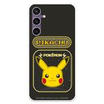 LA CASA DE LAS CARCASAS Kılıf Samsung Galaxy S23 FE ile uyumlu resmi Pokémon Pikachu video oyunu cep telefonunuzu korumak için Resmi Pokemon Lisansı ile Esnek Şeffaf Silikon Kılıf