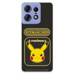 LA CASA DE LAS CARCASAS Motorola Edge 50 Pro ile uyumlu kılıf, resmi Pokémon Pikachu video oyunu, cep telefonunuzu korumak için Resmi Pokemon Lisansı ile Esnek Şeffaf Silikon Kılıf