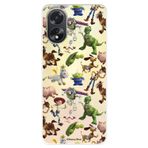 LA CASA DE LAS CARCASAS OPPO A38 - A18 Official Disney Oyuncak Bebek Siluetleri Cep telefonunuzu korumak için OPPO A38 ile uyumlu kılıf Toy Story Resmi Lisanslı Şeffaf Silikon Kılıf