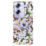 LA CASA DE LAS CARCASAS OPPO A79 5G Official Disney Bebek Oyuncak Story Siluetleri ile uyumlu kılıf, cep telefonunuzu korumak için Toy Story Resmi Lisanslı Şeffaf Silikon Kılıf