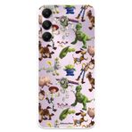 LA CASA DE LAS CARCASAS Samsung Galaxy A05s Resmi Disney oyuncak bebek siluetleri ile uyumlu kılıf, cep telefonunuzu korumak için Toy Story Resmi Lisanslı Şeffaf Silikon Kılıf