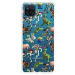 LA CASA DE LAS CARCASAS Samsung Galaxy A22 4G ile uyumlu kılıf - Galaxy M22 resmi Disney oyuncak bebek siluetleri cep telefonunuzu korumak için Toy Story Resmi Lisanslı Şeffaf Silikon Kılıf