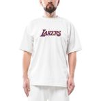 La Lakers Oversize Beyaz Tişört - XL