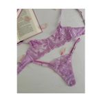 La Linaa Mona Lila Kadın Bralet Takım Lila-85B