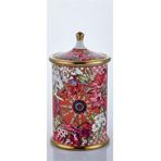 La Medore Lilyum Desenli 15x15x27 cm Large Kavanoz