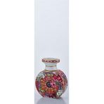 La Medore Lilyum Desenli 240 ml 10x3.5x12 cm Medium Parfüm Şişesi