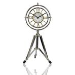La Medore NY Ayaklı Silver 21x19x48 cm Dekoratif Saat