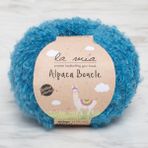La Mia Alpaca Boucle 34390 L339 50 gr Mavi El Örgü İpi