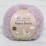 La Mia Alpaca Boucle 34391 L346 50 gr Lila El Örgü İpi