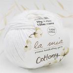 La Mia Cottony 33576 P1-L001 Beyaz Bebek El Örgü İpi