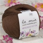 La Mia Mercerized Cotton 33579 228 Koyu Kahverengi El Örgü İpi