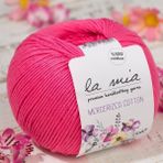 La Mia Mercerized Cotton 33595 35 Koyu Pembe El Örgü İpi