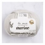 La Mia Merino 33782 L047 Açık Gri El Örgü İpi