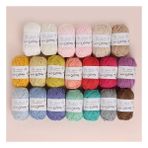 La Mia Mini Cottony 20LI Paket 25G Renkli El Örgü Ipi - 33845