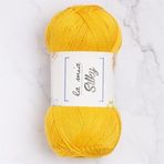 La Mia Silky 33673 L003 Hardal Sarı El Örgü İpi