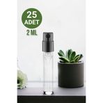 la mia verita Boş Parfüm Şişesi Cam Şişe Sprey Set 2 ml (25 Adet)