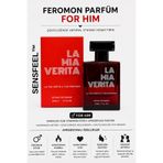 la mia verita Erkek Sensfeel™ Feromon Parfüm 50 ml Magnet Extrait De Parfum - Etkileyici ve Kalıcı Esans Afrodizyaklı Etki
