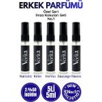La Mia Verita Parfüm Deneme Seti No:1 Erkek Parfümü Farklı Seçkin Kokulardan Oluşan Edp 5 ml x 5 Adet