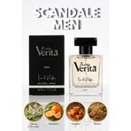 la mia verita Scandal Erkek parfümü LMV545 Oryantal Odunsu Karamel Top Kalite EDP 50 ml
