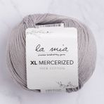 La Mia XL Mercerized 33774 232 Gri El Örgü İpi