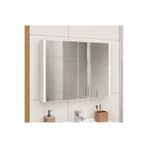 LA MOBILA Çift kapaklı Aynalı banyo dolabı 60x60x15
