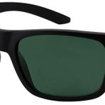 La Optica B.L.M. Erkek Güneş Gözlüğü UV400 Spor - Tekli / İkili Paket, Mat siyah (Camlar: Yeşil klasik), M