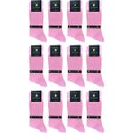 La Pescara La'pescara Ultra Lüks 12'li Pembe Merserize Erkek Çorap CRP224 - 41 - 44