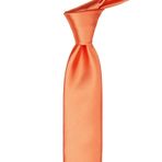 La Pescara ST4006 Turuncu Saten Slim Kravat