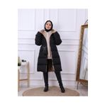 La Querta Regular Fit (GENİŞ KALIP) Çift Taraflı Uzun Şişme Mont