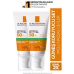 La Roche-Posay Anthelios Oil Control SPF50+ 2x50 ml Yağlı ve Karma Ciltler için Yüz Güneş Kremi