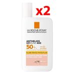 La Roche-Posay Anthelios Uvmune Fluid SPF50+ 50 ml Renkli 2 Adet Güneş Kremi