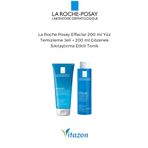 La Roche Posay Effaclar 200 ml Yüz Temizleme Jeli + 200 ml Gözenek Sıkılaştırma Etkili Tonik