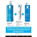 La Roche Posay Effaclar K Krem + Effaclar JEL 400ml +Effaclar Tonik SET