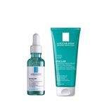 La Roche-Posay Effaclar Serum Ultra Concentrated 30 ml + Effaclar Mikro Peeling Jel Vücut 200 ml Yüz Bakım Paketi