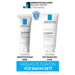 La Roche Posay Hassas Ciltler İçin Cilt Bakım Seti: Tolariane Sensitive Riche Krem 40ML& Yüz Yıkama Jeli 50ML